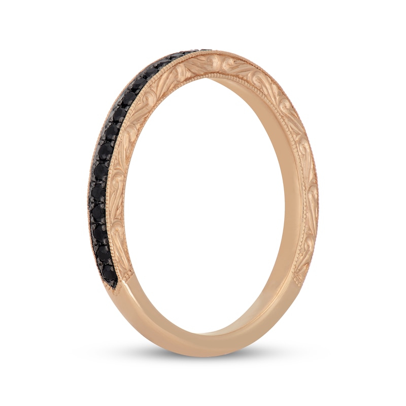 Main Image 2 of Previously Owned Neil Lane Black Diamond Anniversary Ring 1/3 ct tw 14K Yellow Gold