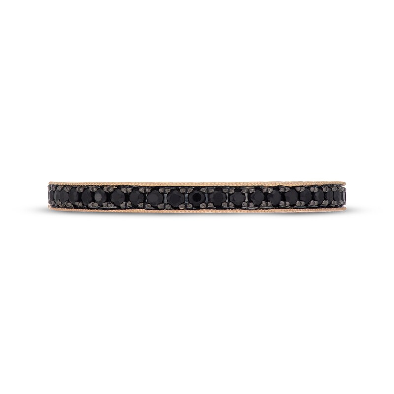 Main Image 3 of Previously Owned Neil Lane Black Diamond Anniversary Ring 1/3 ct tw 14K Yellow Gold