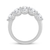 Thumbnail Image 3 of Previously Owned Lab-Grown Diamonds Anniversary Band 2-7/8 ct tw Round-cut 14K White Gold