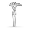 Thumbnail Image 3 of Previously Owned Diamond Engagement Ring 5/8 ct tw Round-cut 10K White Gold