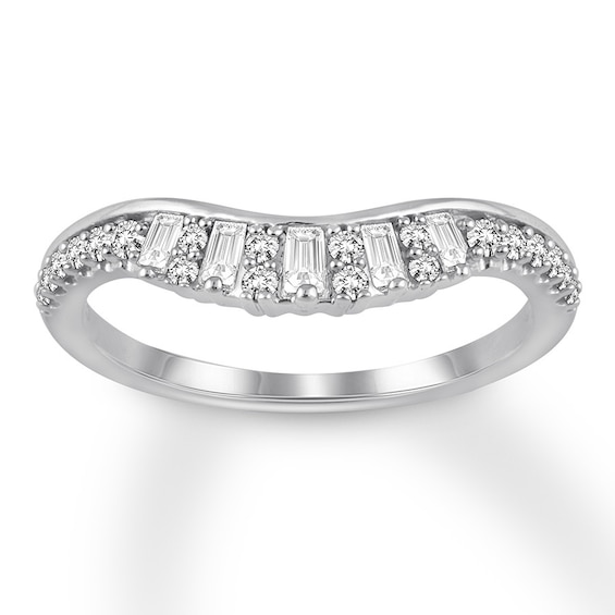 Previously Owned Diamond Enhancer Ring 1/3 ct tw 14K White Gold