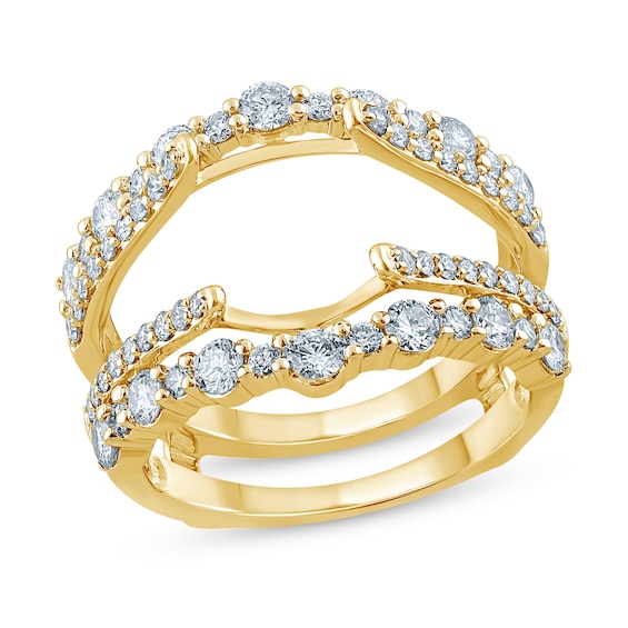 Previously Owned Diamond Enhancer Band 1-1/3 ct tw Round-cut 14K Yellow Gold