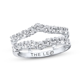 Previously Owned THE LEO Diamond Enhancer Ring 1 ct tw 14K White Gold