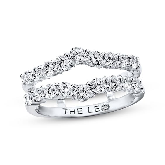 Previously Owned THE LEO Diamond Enhancer Ring 1 ct tw 14K White Gold