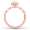 Thumbnail Image 2 of Previously Owned Diamond Engagement Ring 5/8 ct tw Round-cut 14K Rose Gold