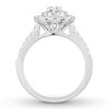 Thumbnail Image 2 of Previously Owned Diamond Engagement Ring 5/8 ct tw Round-cut 14K White Gold