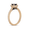 Thumbnail Image 5 of Neil Lane Pear-Shaped Black & White Diamond Engagement Ring 1-1/8 ct tw 14K Yellow Gold