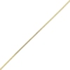 Thumbnail Image 2 of Small-Link Curb Chain Anklet 2.9mm Semi-Solid 14K Yellow Gold 10”