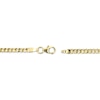 Thumbnail Image 3 of Small-Link Curb Chain Anklet 2.9mm Semi-Solid 14K Yellow Gold 10”