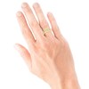 Thumbnail Image 3 of Men’s Square & Round-Cut Diamond Anniversary Band 5/8 ct tw 10K Yellow Gold