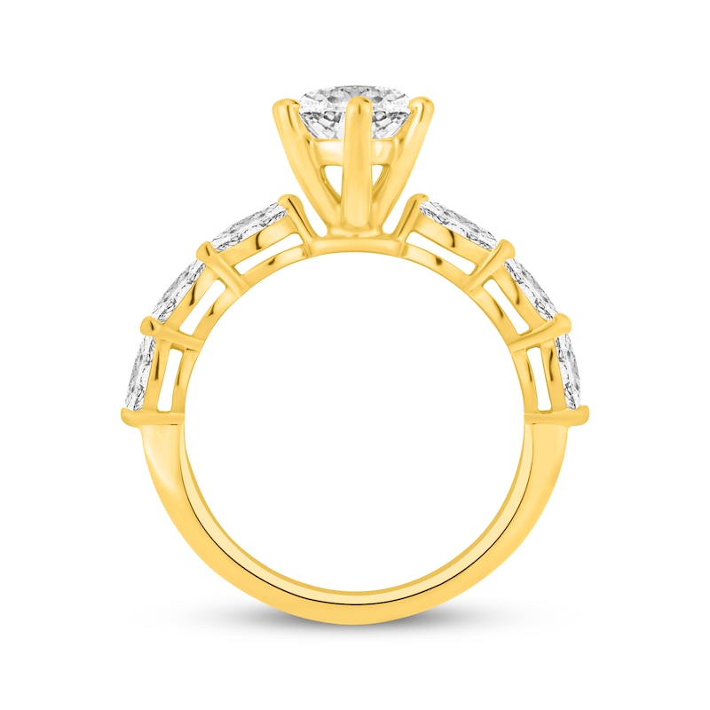 Lab-Created Diamonds by KAY Marquise-Cut Engagement Ring 2-1/2 ct tw 14K Yellow Gold