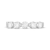 Thumbnail Image 3 of Adore Round-Cut Diamond Five-Stone Anniversary Ring 1 ct tw 14K White Gold