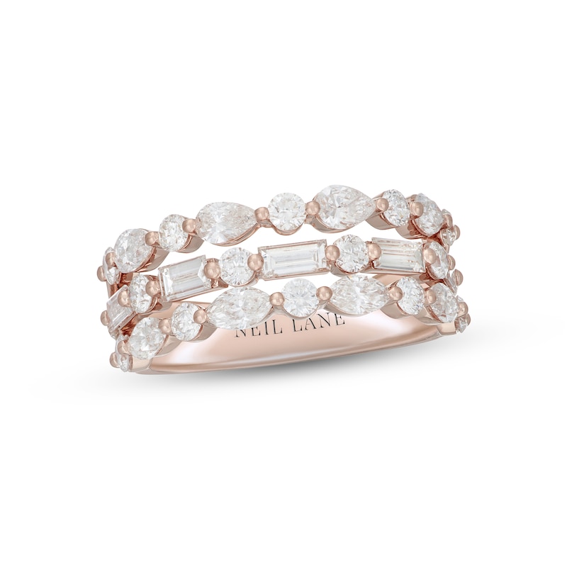 Main Image 1 of Previously Owned Neil Lane Premiere Diamond Anniversary Ring 2 ct tw 14K Rose Gold