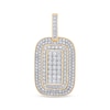 Thumbnail Image 1 of Previously Owned Men's Diamond Dog Tag Charm 1-1/2 ct tw 10K Yellow Gold