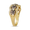 Thumbnail Image 2 of Previously Owned Le Vian Chocolate Waterfall Diamond Ring 1 ct tw 14K Honey Gold