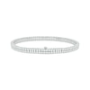 Thumbnail Image 1 of Previously Owned Diamond Double-Row Endless Bracelet 2 ct tw 10K White Gold 7"