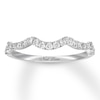Thumbnail Image 1 of Previously Owned Neil Lane Diamond Wedding Band 1/4 ct tw Round 14K White Gold