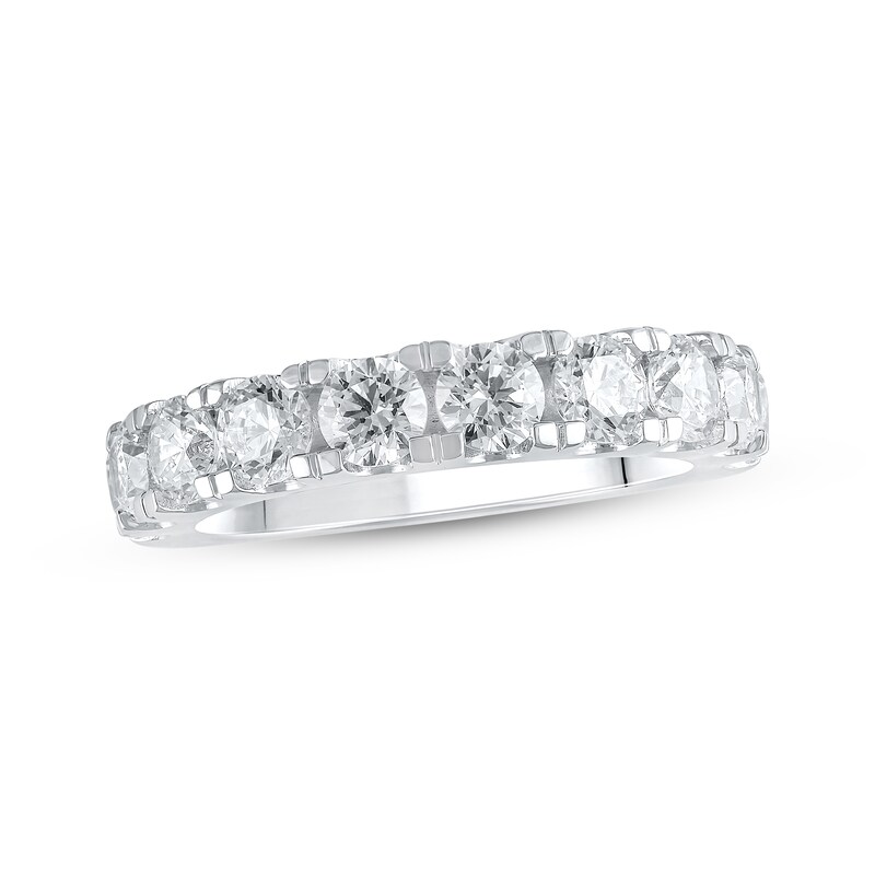 Main Image 1 of Previously Owned Lab-Grown Diamonds Anniversary Band 2 ct tw 14K White Gold