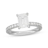 Thumbnail Image 1 of Previously Owned Neil Lane Artistry Emerald-Cut Lab-Grown Diamond Engagement Ring 2-1/2 ct tw 14K White Gold