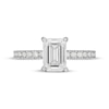Thumbnail Image 3 of Previously Owned Neil Lane Artistry Emerald-Cut Lab-Grown Diamond Engagement Ring 2-1/2 ct tw 14K White Gold