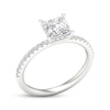 Thumbnail Image 2 of Previously Owned Lab-Grown Diamonds Princess-Cut Engagement Ring 1-3/4 ct tw 14K White Gold
