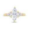 Thumbnail Image 4 of Previously Owned Monique Lhuillier Bliss Marquise-Cut Lab-Grown Diamond Engagement Ring 2-1/2 ct tw 18K Yellow Gold