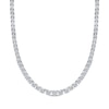 Thumbnail Image 1 of Previously Owned Diamond Tennis Necklace 1/2 ct tw Sterling Silver