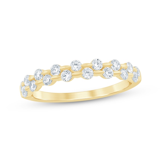 Previously Owned Diamond Anniversary Ring 1/2 ct tw 14K Yellow Gold