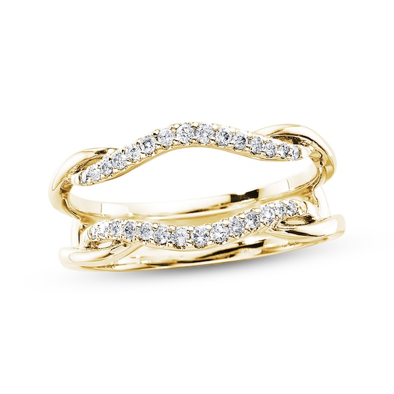 Previously Owned Diamond Enhancer Ring 1/5 ct tw Round-cut 14K Gold