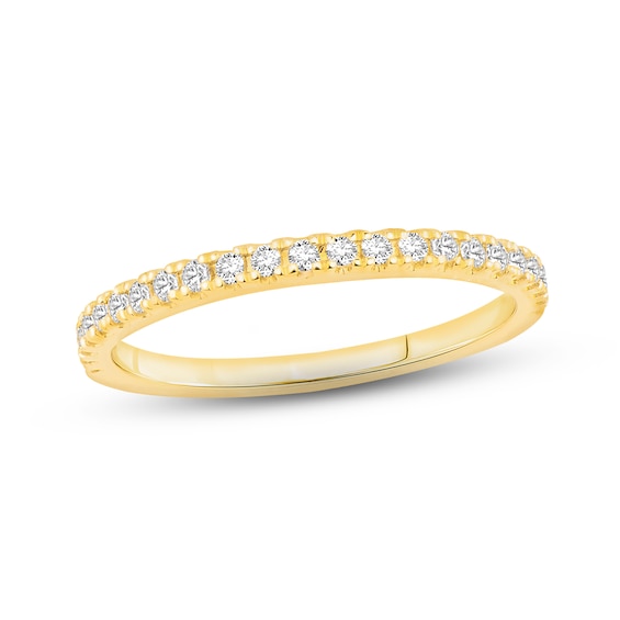 Previously Owned Diamond Wedding Band 1/4 ct tw Round-cut 14K Yellow Gold