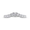 Thumbnail Image 3 of Previously Owned THE LEO Ideal-Cut Diamond Contour Anniversary Band 1/2 ct tw 14K White Gold