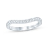 Thumbnail Image 1 of Previously Owned Monique Lhuillier Bliss Lab-Grown Diamond Contour Anniversary Ring 1/2 ct tw 18K White Gold