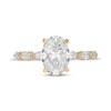 Thumbnail Image 3 of Previously Owned Neil Lane Artistry Oval-Cut Lab-Grown Diamond Engagement Ring 2-5/8 ct tw 14K Yellow Gold