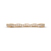 Thumbnail Image 3 of Previously Owned Neil Lane Artistry Lab-Grown Diamond Contour Wedding Band 1/6 ct tw 14K Yellow Gold