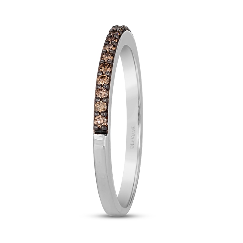 Main Image 4 of Previously Owned Le Vian Diamond Stacking Ring 1/5 ct tw Diamonds 14K Vanilla Gold