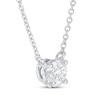 Thumbnail Image 2 of Previously Owned KAY Lab-Grown Diamonds Solitaire Necklace 1/2 ct tw 14K White Gold 18" (F/SI2)