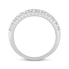 Thumbnail Image 3 of Previously Owned Diamond Five-Row Anniversary Ring 1 ct tw 10K White Gold