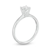 Thumbnail Image 3 of Previously Owned Diamond Solitaire Ring 1/2 carat Round-cut 14K White Gold (I/I2)
