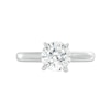Thumbnail Image 4 of Previously Owned Certified Diamond Round-Cut Solitaire Engagement Ring 1-1/2 carats 14K White Gold (I/I2)