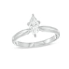 Thumbnail Image 1 of Previously Owned Diamond Solitaire Ring 1/2 carat Marquise 14K White Gold (I/I2)
