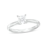 Thumbnail Image 1 of Previously Owned Diamond Solitaire Ring 1/2 Carat Princess-Cut 14K White Gold (I/I2)