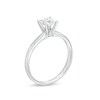 Thumbnail Image 3 of Previously Owned Diamond Solitaire Ring 1/2 Carat Princess-Cut 14K White Gold (I/I2)