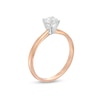 Thumbnail Image 3 of Previously Owned Solitaire Engagement Ring 1/2 Carat Diamond 14K Rose Gold (I/I2)