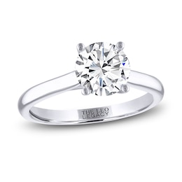 Previously Owned THE LEO Legacy Lab-Grown Diamond Solitaire Ring 1-1/2 ct tw 14K White Gold