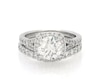 Thumbnail Image 1 of Previously Owned Neil Lane Round-Cut Diamond Halo Bridal Set 2-1/2 ct tw 14K White Gold Size 5.25