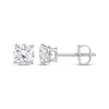 Thumbnail Image 1 of Previously Owned KAY Lab-Grown Diamonds Round-cut Solitaire Stud Earrings 1-1/2 ct tw 14K White Gold (I/SI2)