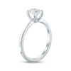 Thumbnail Image 2 of Previously Owned Lab-Grown Diamonds Oval-Cut Solitaire Engagement Ring 1 ct tw 14K White Gold (F/SI2)