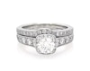 Thumbnail Image 1 of Previously Owned Neil Lane Round-Cut Diamond Halo Bridal Set 1-7/8 ct tw 14K White Gold Size 4.5
