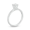 Thumbnail Image 3 of Previously Owned Round-Cut Diamond Solitaire Engagement Ring 1/2 ct tw 14K White Gold (I/I2)