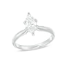 Thumbnail Image 1 of Previously Owned Diamond Solitaire Ring 1 carat Marquise 14K White Gold (I/I2)